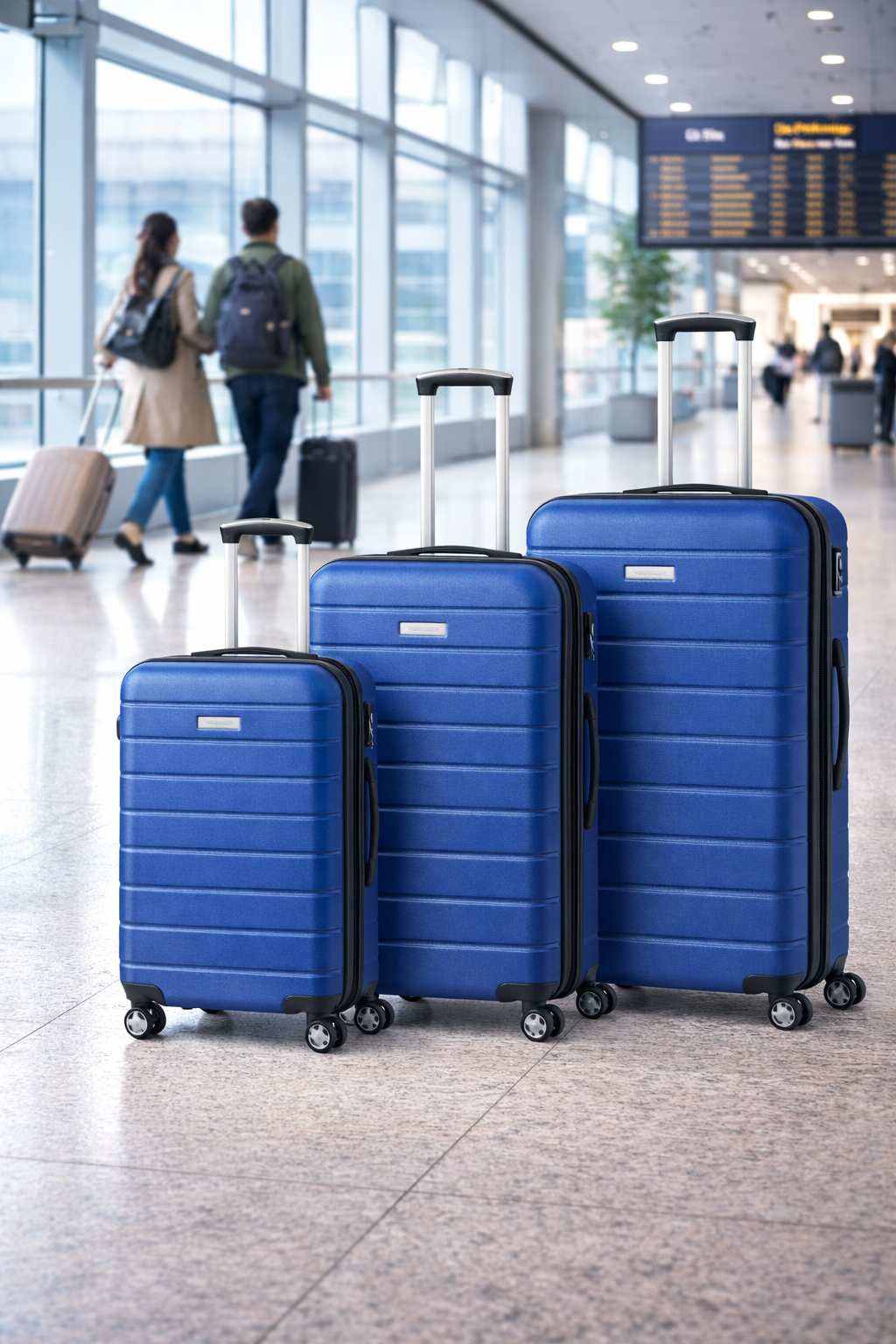 Royalty Line – Set 3 Valize de Calatorie Heavy Duty Blue