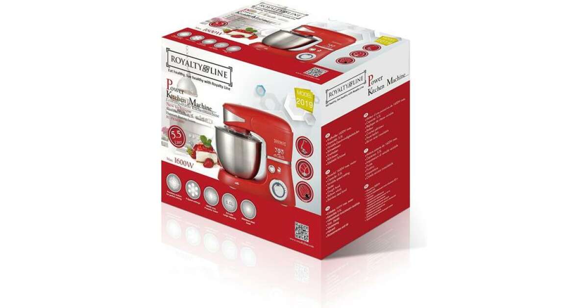 Robot de bucatarie multifunctional Royalty Line, 1600W