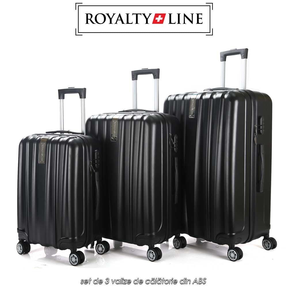 Royalty Line - set de 3 valize de calatorie din ABS