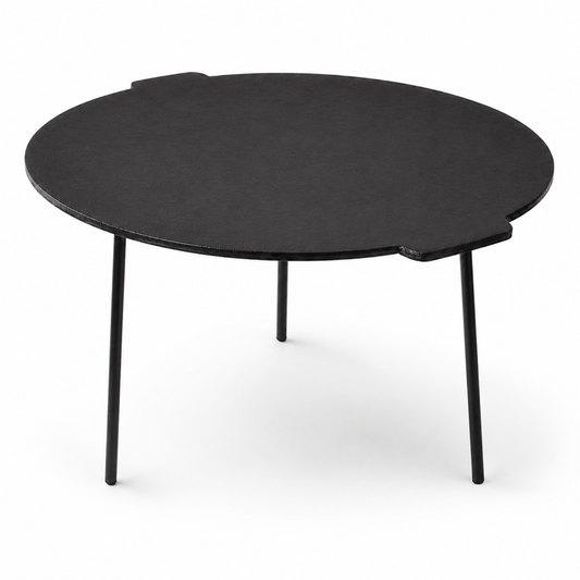 Disc Gratar Fonta Xelon 44 cm cu Picioare pentru Gatit la Foc
