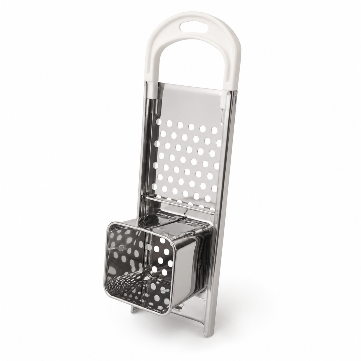 Razatoare pentru Galuste din Inox cu Recipient Glisant si Maner