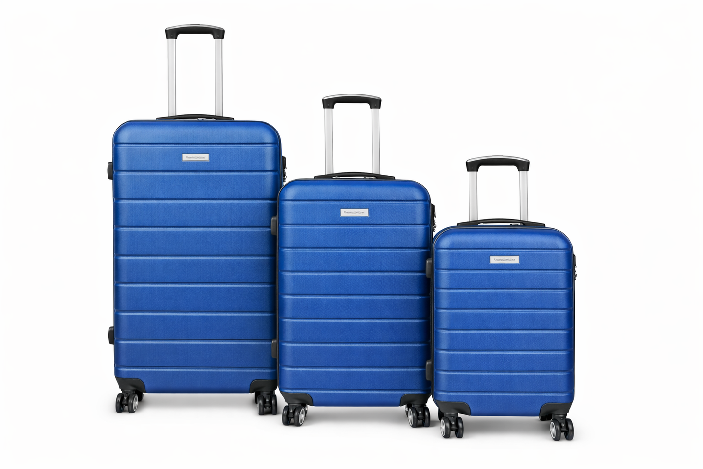 Royalty Line  – Set 3 Valize de Calatorie Heavy Duty Blue