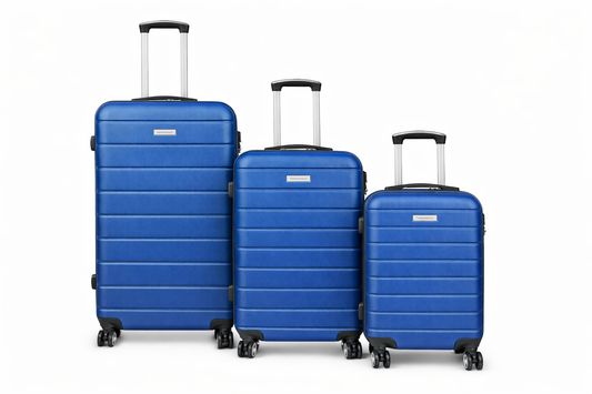 Royalty Line  – Set 3 Valize de Calatorie Heavy Duty Blue
