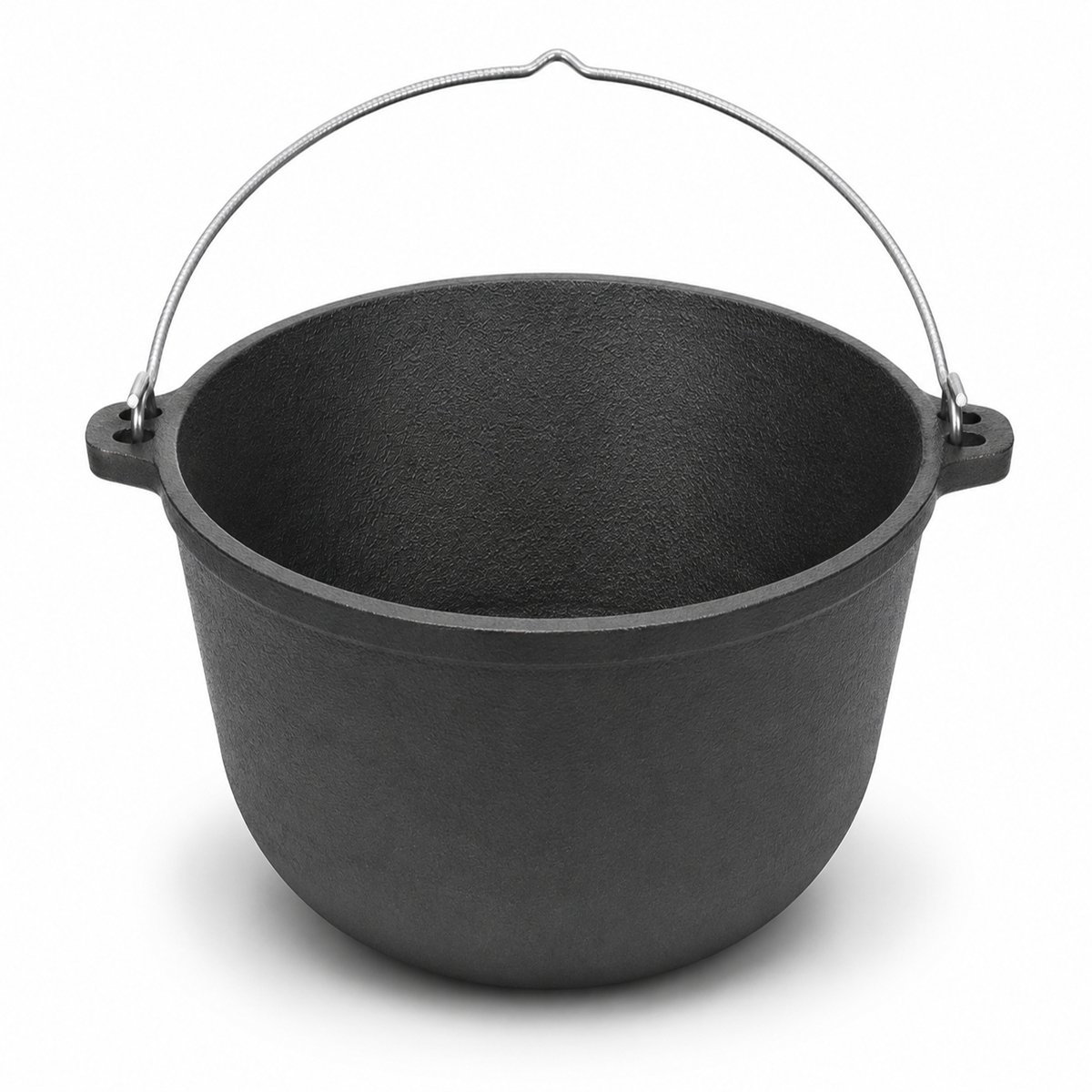 Ceaun Fonta Bruta 13L pentru Gatit Traditional la Foc sau Gaz