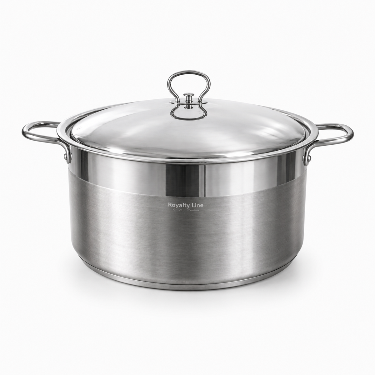 Cratita Inox Royalty Line 36 x 14 cm, 8L, Capac Metalic