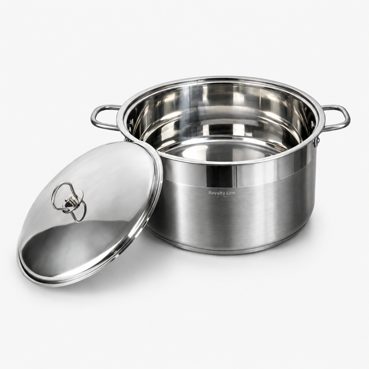 Cratita Inox Royalty Line 36 x 14 cm, 8L, Capac Metalic
