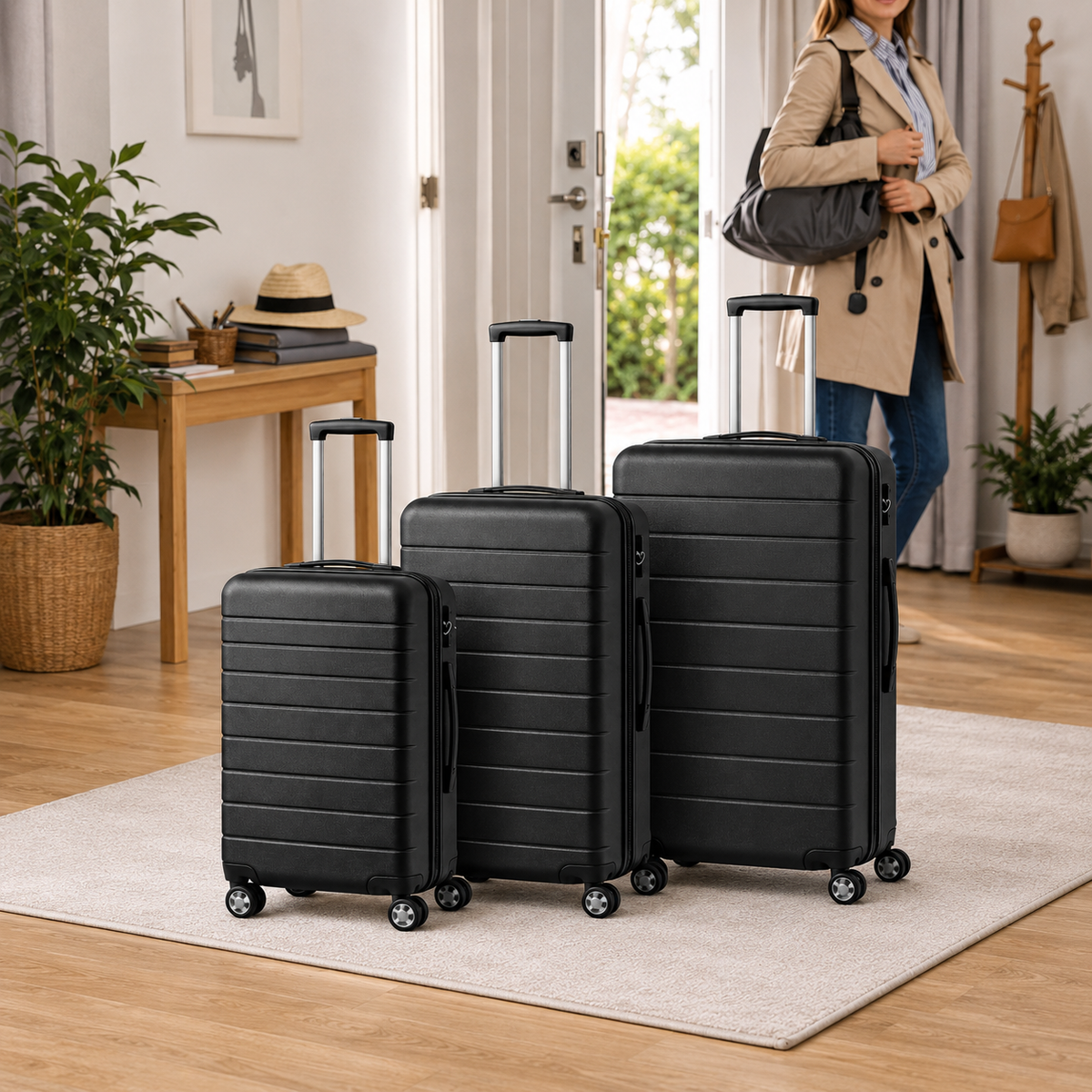 Royalty Line  - set de 3 valize de calatorie din ABS