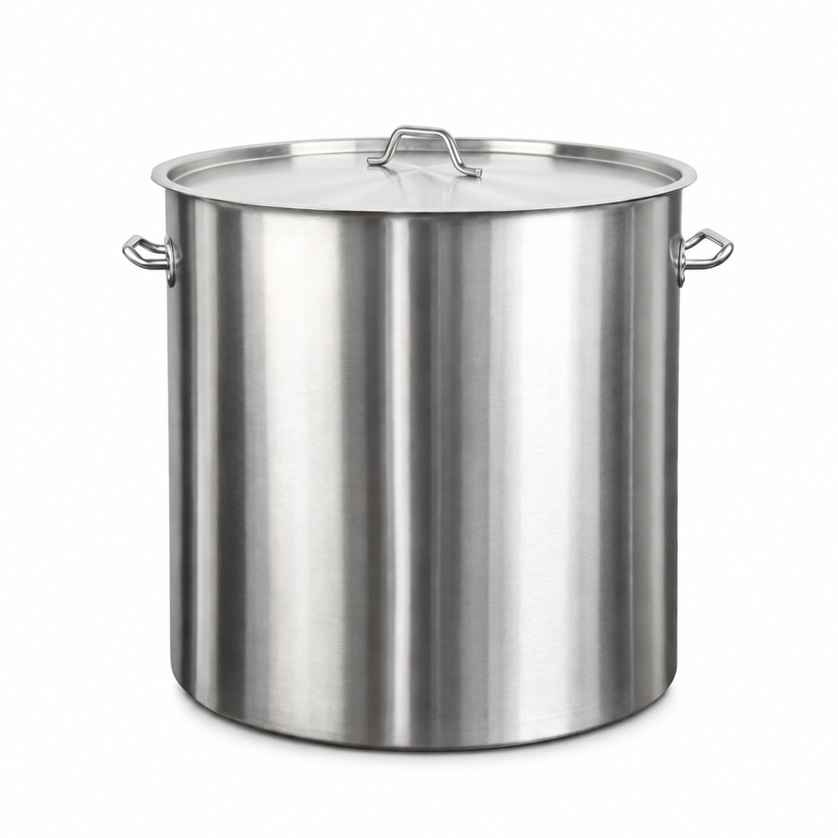 Oala Profesionala Inox 170L, 60x60 cm, Capac Inclus, Horeca