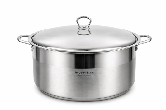Cratita Inox Royalty Line 40 x 16 cm, 20L, Capac Metalic