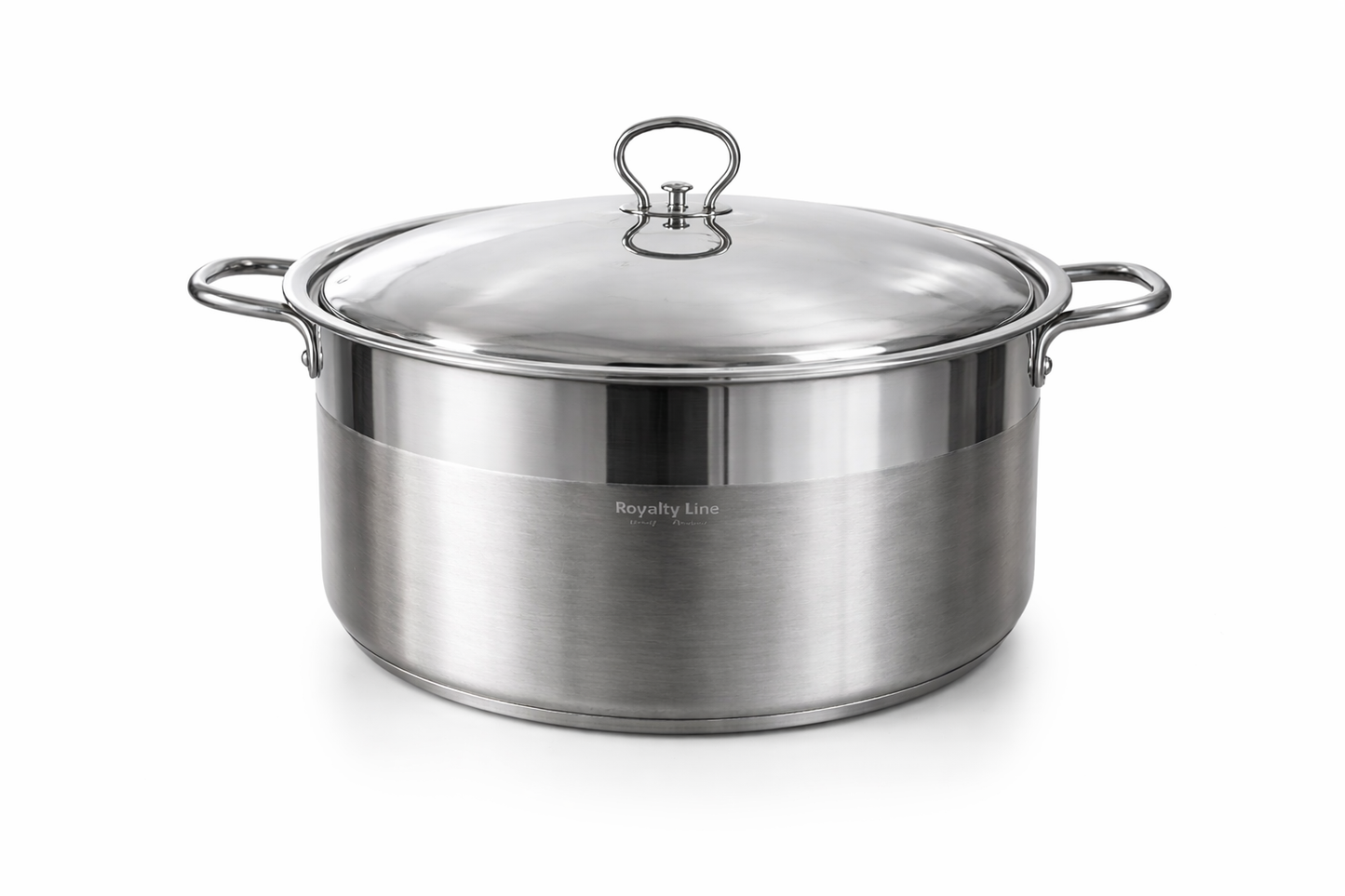 Cratita Inox Royalty Line 36 x 14 cm, 8L, Capac Metalic