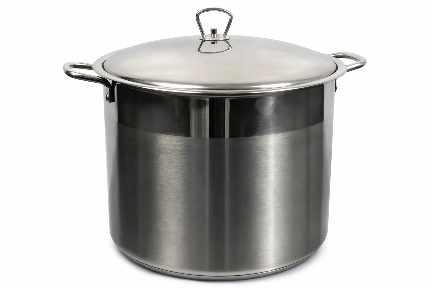 Oala Inox 22L cu Capac, Pentru Supe, Ciorbe si Gatit Volum Mare