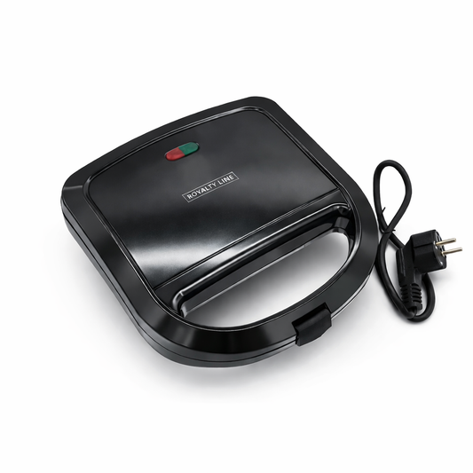 Sandwich Maker 750W, Placi Grill Antiaderente, Compact si Usor de Folosit