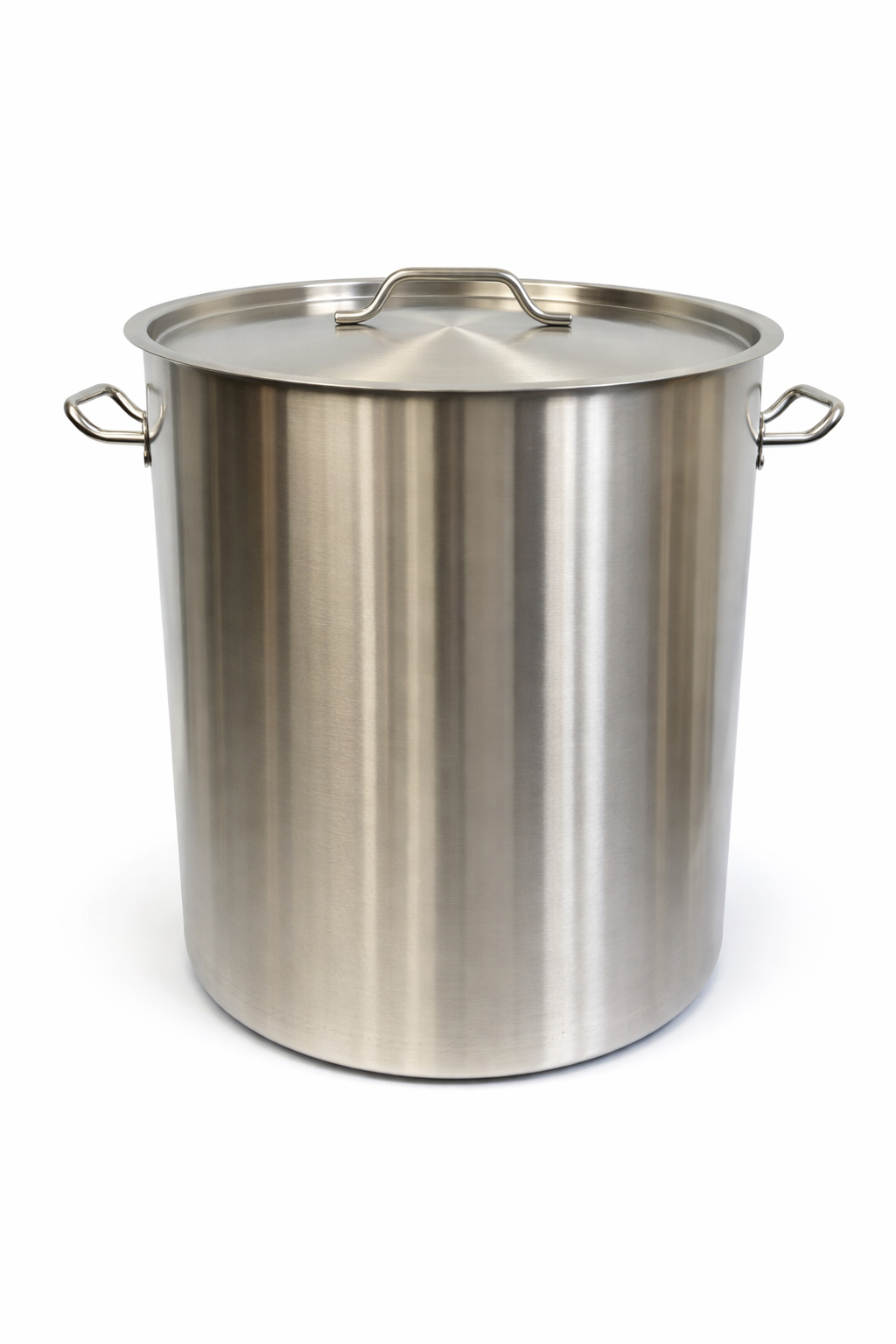 Oala Profesionala Inox 130L, 55 x 55 cm, Capac Inox, Pentru Gatit Intensiv