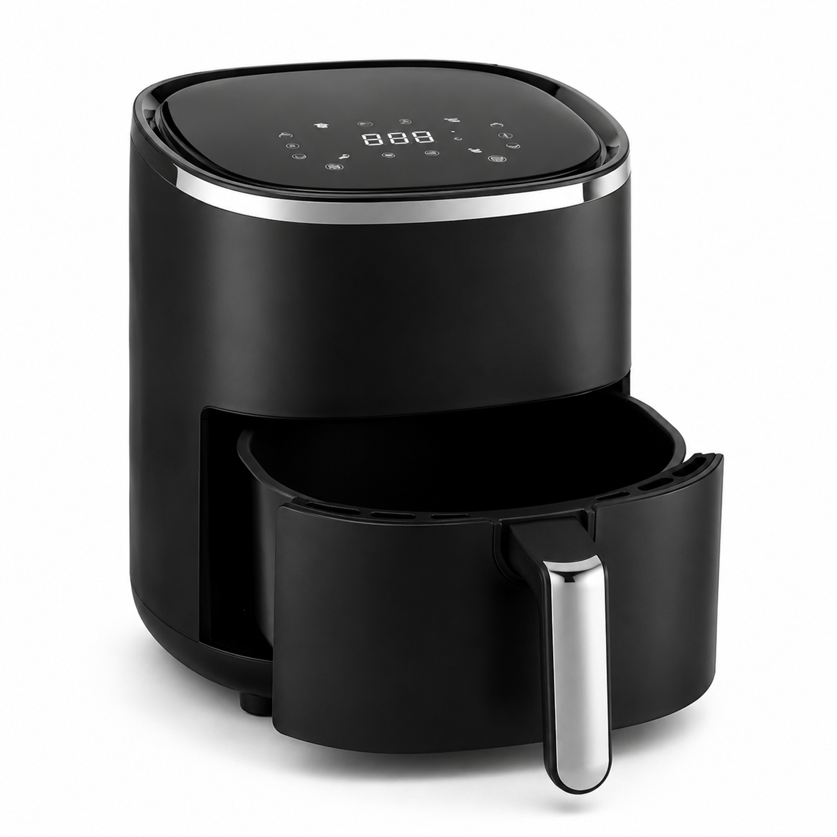 Friteuza cu Aer Cald Royalty Line 3.5L, 1200W, Air Fryer, Gatire fara Ulei