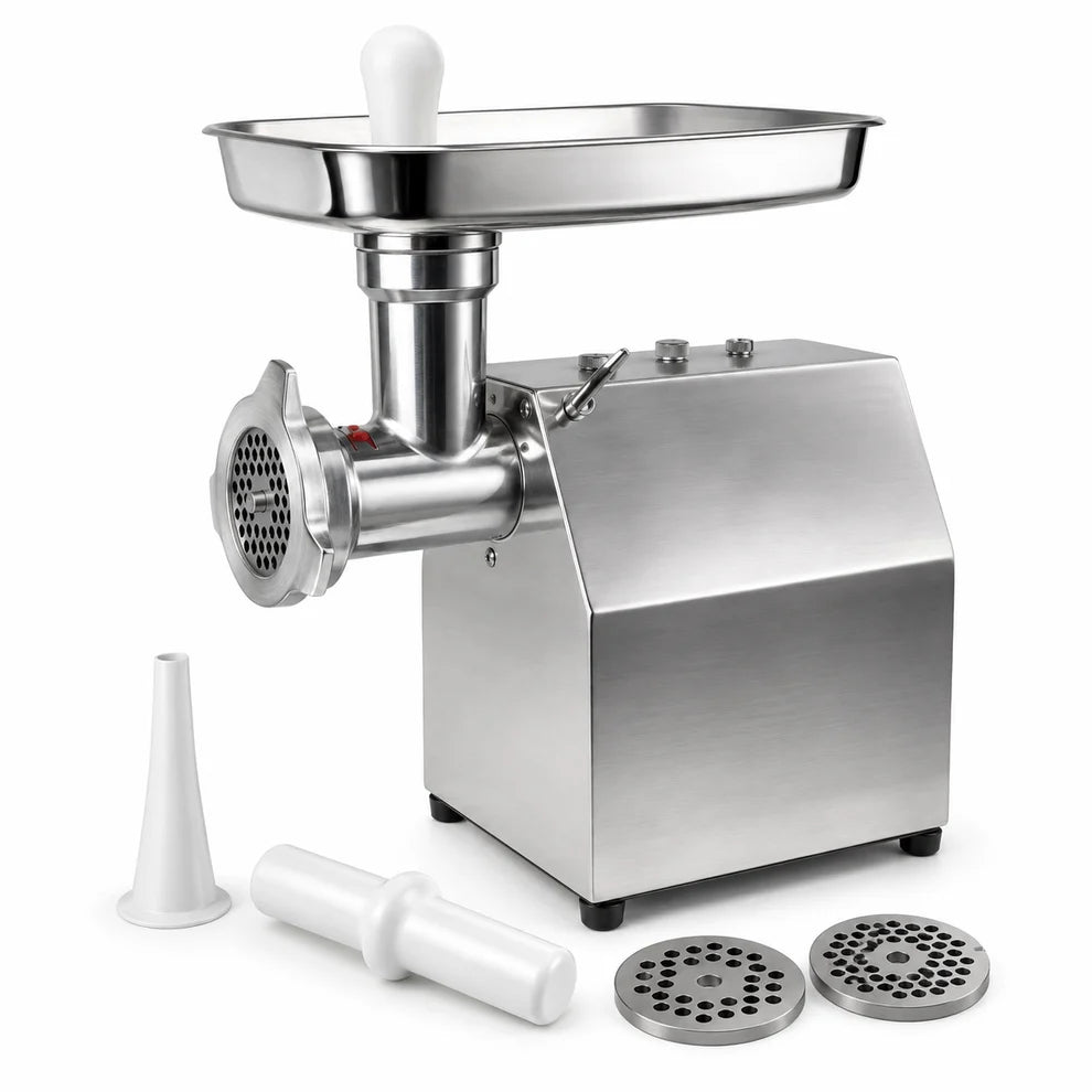 Masina de Tocat Carne Profesionala MK-12, Inox, 250 kg/h, 4000W