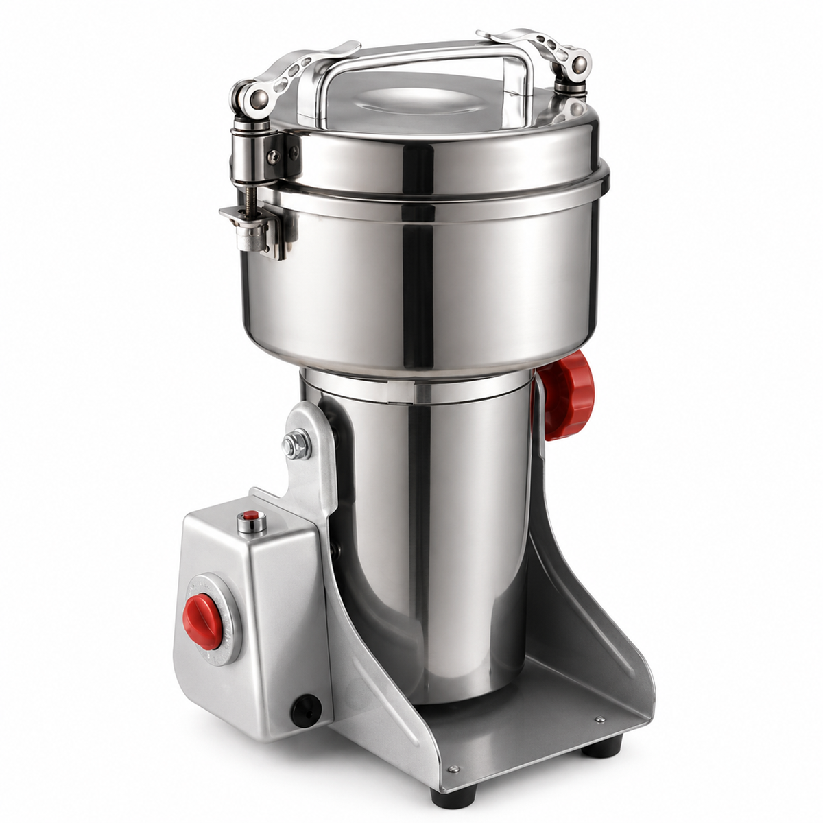 Rasnita Electrica Profesionala Inox 800g, 2000W, Multifunctionala pentru Cereale, Cafea si Condimente