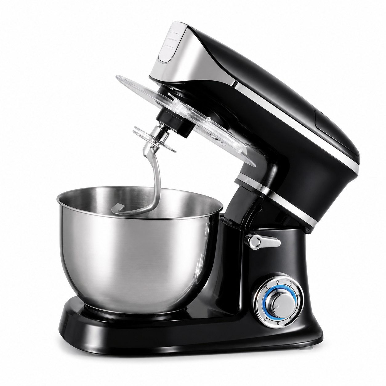 Mixer electric cu bol 5.5 litri din otel inoxidabil 1600W