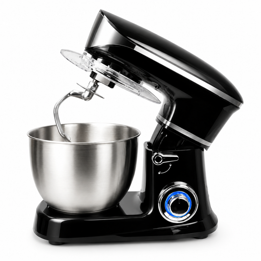 Royalty Line - Black Robot de Cuisine 1900W, Bol 6,5L, Inox