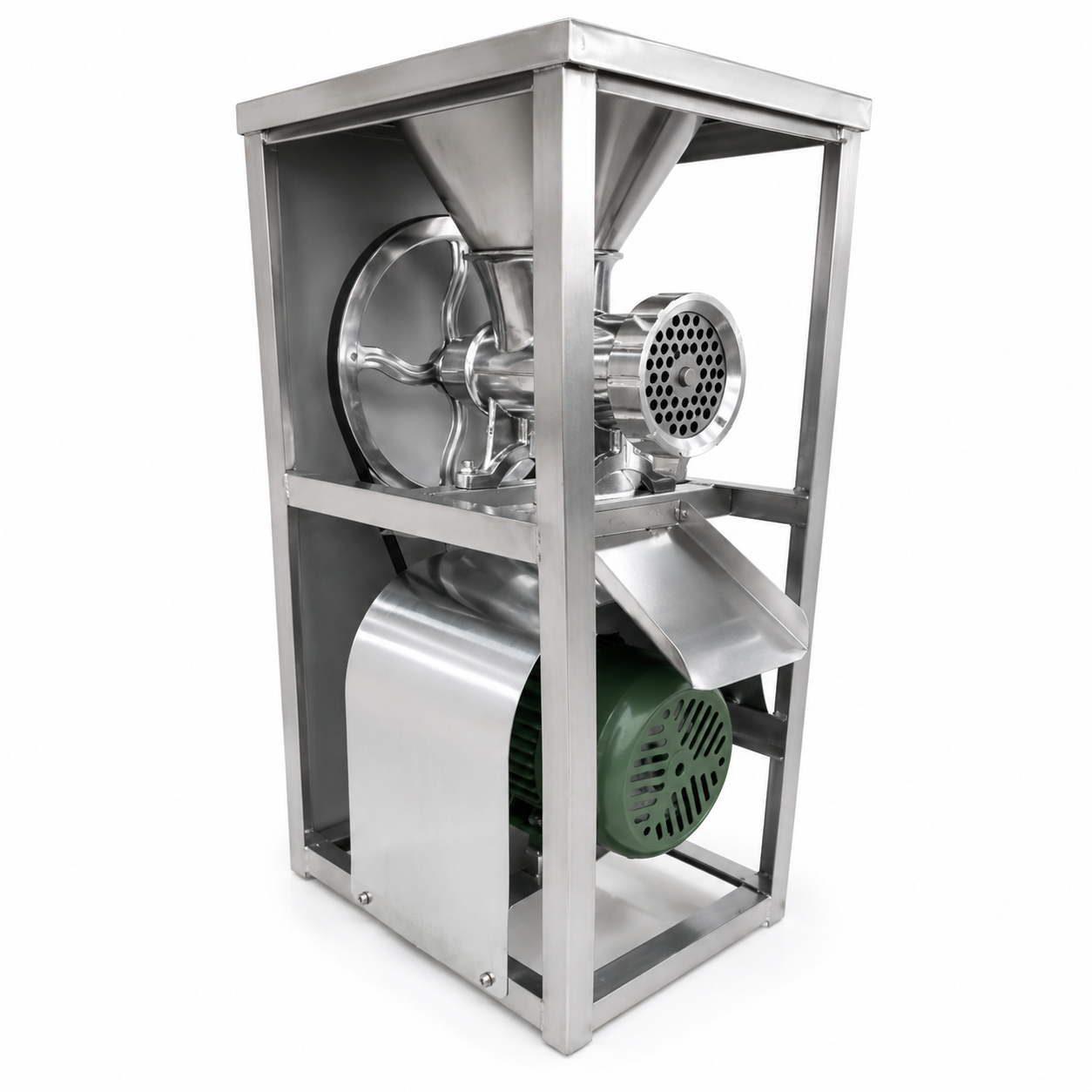Masina Tocat Carne Poland 1.5 KW din Aluminiu cu Suport Inox