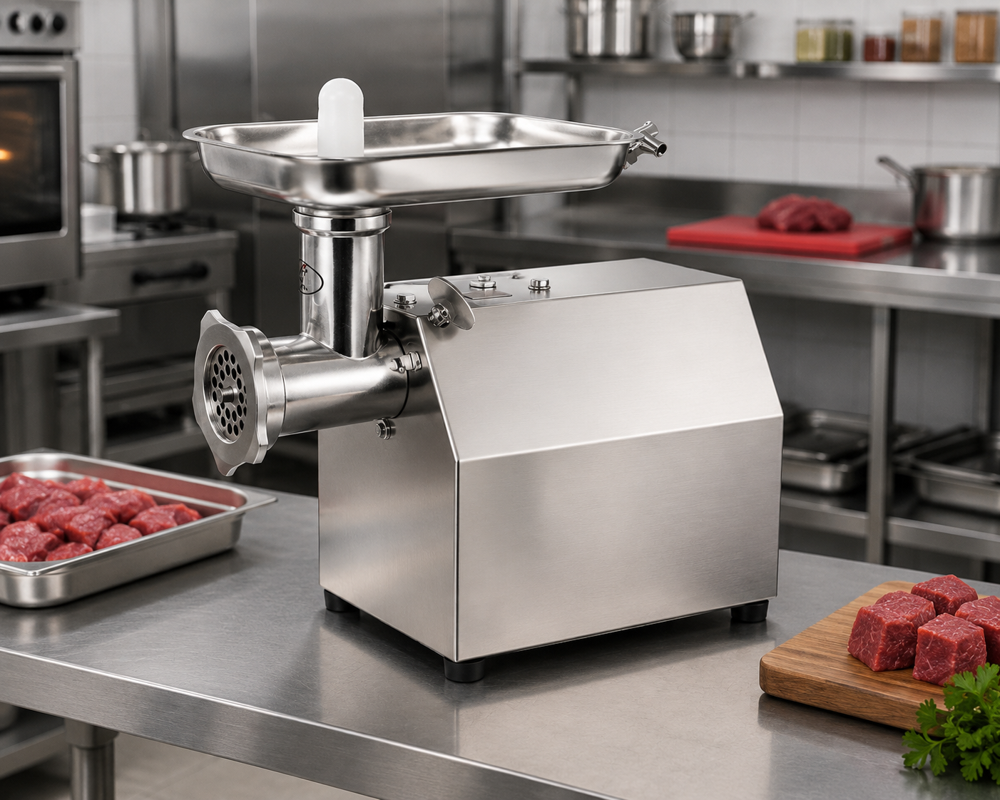 Masina Electrica de Macinat Carne Poland Inox