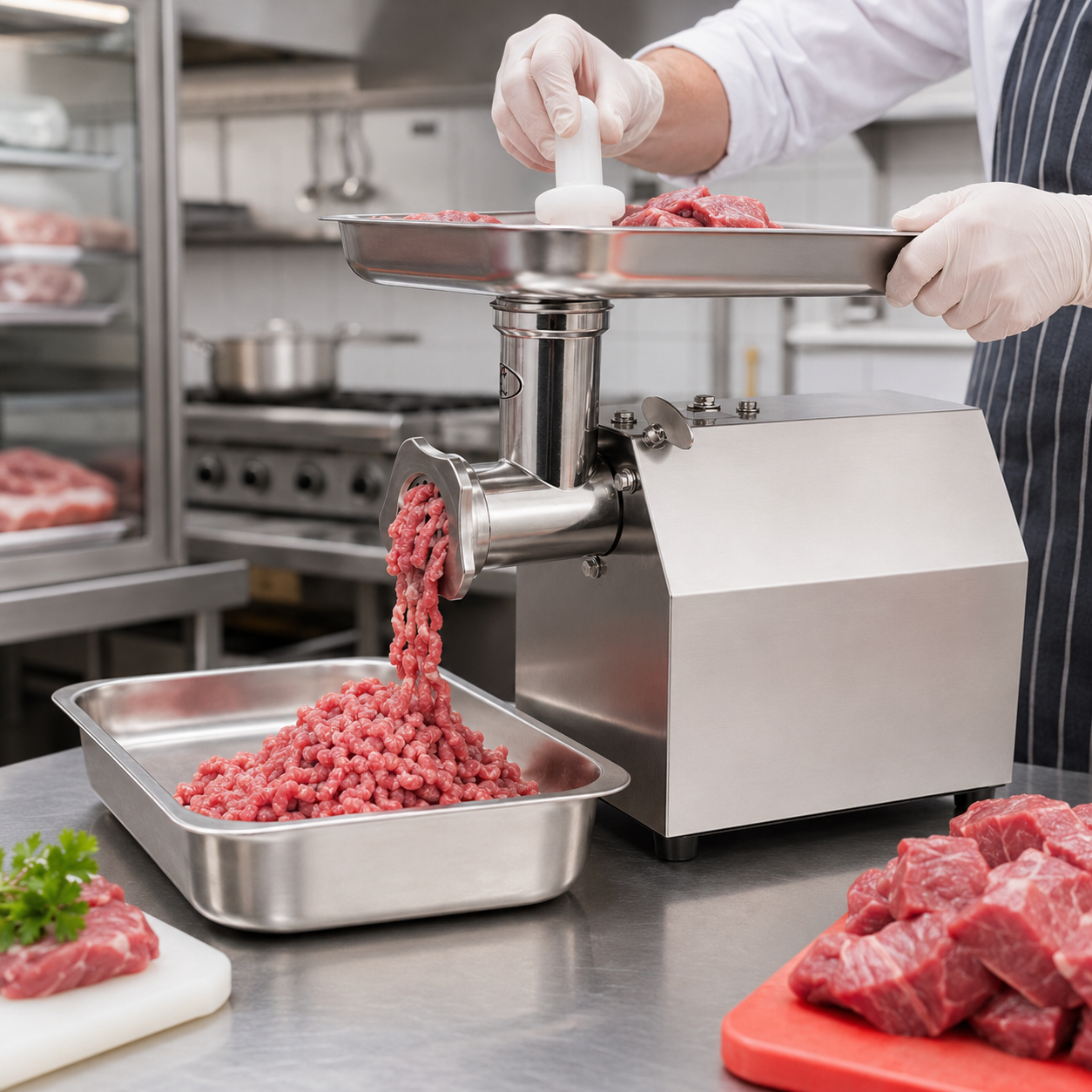 Masina Electrica de Macinat Carne Poland Inox