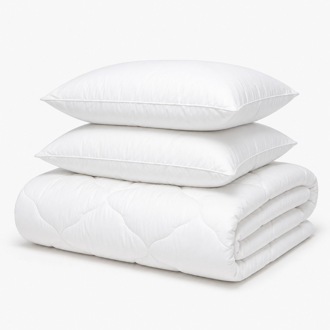 Set EcoCycle – Plapuma si 2 Perne pentru un somn natural si confortabil