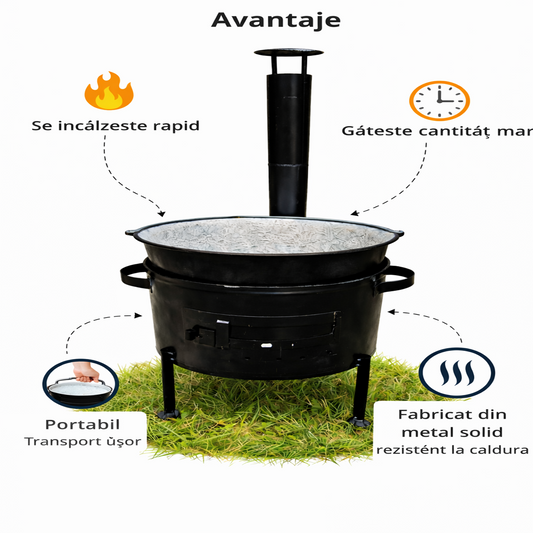 Ceaun 40L cu focar 45cm si horn