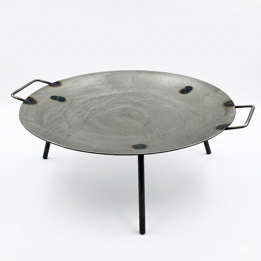 Disc Gratar din Fier 50 cm cu Picioare Detasabile