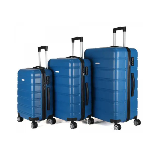 Royalty Line  – Set 3 Valize de Calatorie Heavy Duty Blue