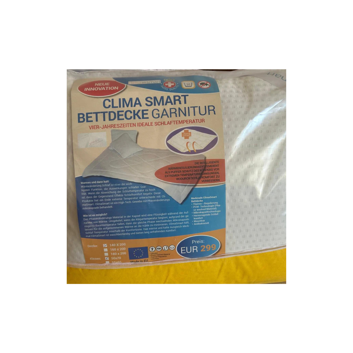 Set Pilota Clima Smart – Plapuma si doua perne pentru un confort inteligent