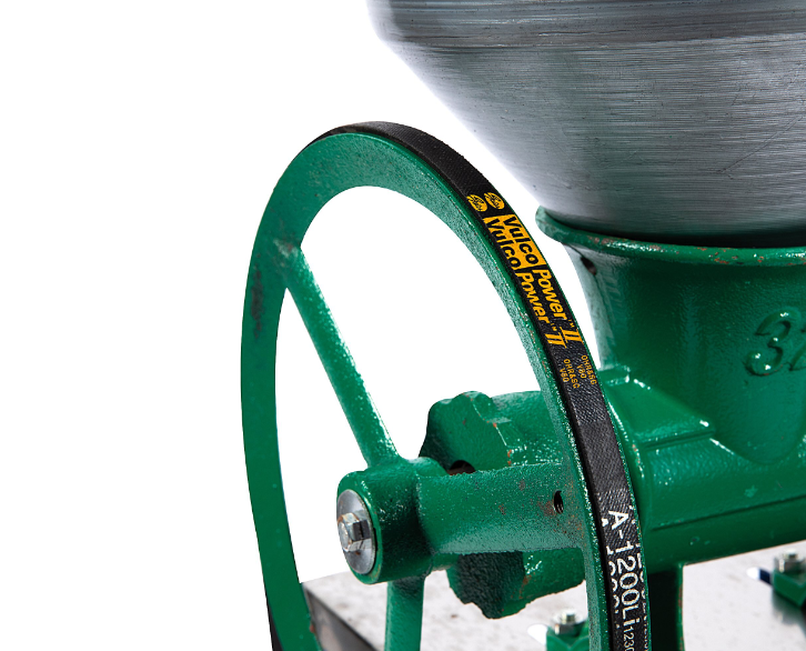 Masina de tocat carne cu palnie mare Nr.32 verde, motor 1500 W, 1400 rpm, 3 kg/min