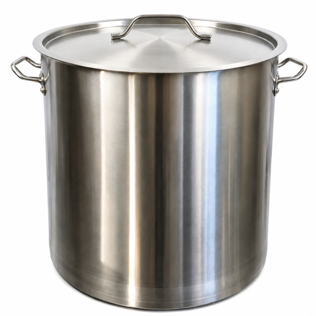 Oala Profesionala Inox 100L, 50 x 50 cm, Capac Inclus, Horeca Catering