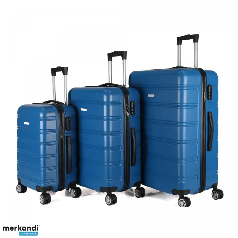 Royalty Line  – Set 3 Valize de Calatorie Heavy Duty Blue